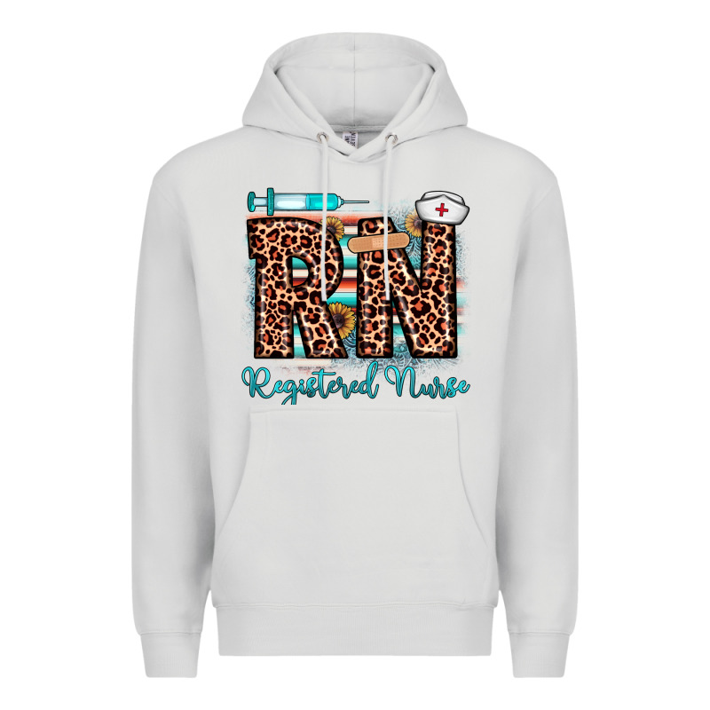 Rn Registered Nurse Premium Hoodie by JahusDesignShop | Teevron