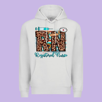 Rn Registered Nurse Premium Hoodie Designed By Jahusdesignshop