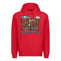 Red rn registered nurse Premium Hoodie - JahusDesignShop