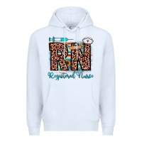 White rn registered nurse Premium Hoodie - JahusDesignShop