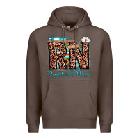 Coffee rn registered nurse Premium Hoodie - JahusDesignShop