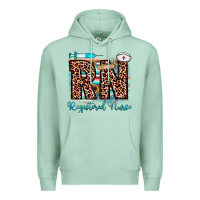 Seafoam rn registered nurse Premium Hoodie - JahusDesignShop
