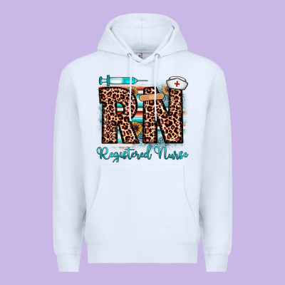 Rn Registered Nurse Premium Hoodie Designed By Jahusdesignshop