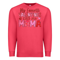 Cardinal my favorite valentines call me mama Premium Sweatshirt - texasbilliewilder