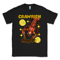 Black mardi gras crawfish dude Classic Tee - FaDigitalArtStudio