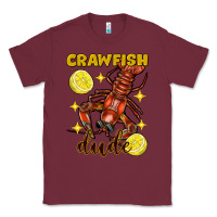 Burgundy mardi gras crawfish dude Classic Tee - FaDigitalArtStudio