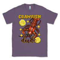 Lavender mardi gras crawfish dude Classic Tee - FaDigitalArtStudio