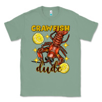 Sage mardi gras crawfish dude Classic Tee - FaDigitalArtStudio