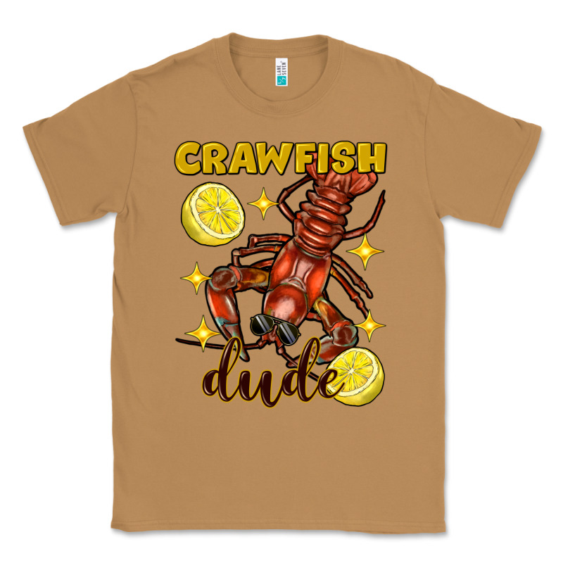 Mardi Gras Crawfish Dude Classic Tee by FaDigitalArtStudio | Teevron