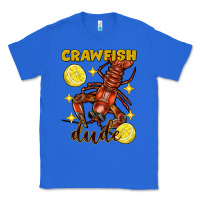 True Royal mardi gras crawfish dude Classic Tee - FaDigitalArtStudio