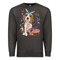 Smoke Easter Beagle Premium Sweatshirt - RanaPortraitStore
