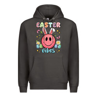 Smoke easter vibes smiley face Premium Hoodie - Artiststas