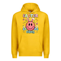 Lemon easter vibes smiley face Premium Hoodie - Artiststas