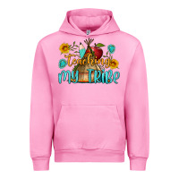 Fuchsia Pink teaching my tribe Urban Hoodie - BundleAndBundleShop