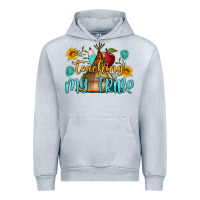 Heather Grey teaching my tribe Urban Hoodie - BundleAndBundleShop