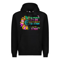Black they whispered to her you can't withstand the stor Premium Hoodie - Artiststas