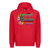 Red they whispered to her you can't withstand the stor Premium Hoodie - Artiststas