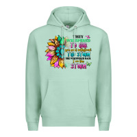 Seafoam they whispered to her you can't withstand the stor Premium Hoodie - Artiststas