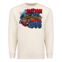 Sandshell one nation under god Premium Sweatshirt - Zillion Design Studio