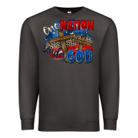 Smoke one nation under god Premium Sweatshirt - Zillion Design Studio