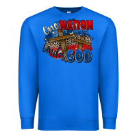 True Royal one nation under god Premium Sweatshirt - Zillion Design Studio