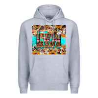 Heather Grey lvn licensed vocational nurse Premium Hoodie - JahusDesignShop