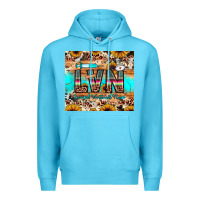 Ocean Blue lvn licensed vocational nurse Premium Hoodie - JahusDesignShop