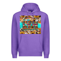 Purple lvn licensed vocational nurse Premium Hoodie - JahusDesignShop