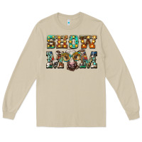 Mushroom show mom brown calf eye glasses Long Sleeve Tee - BarkalooDesign