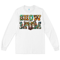 White show mom brown calf eye glasses Long Sleeve Tee - BarkalooDesign