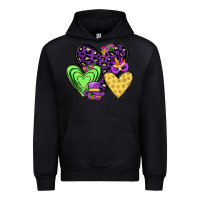 Black hearts mardi gras Urban Hoodie - JahusDesignShop