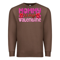 Chestnut mommy is valentine Premium Sweatshirt - texasbilliewilder