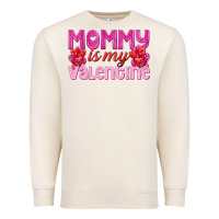 Sandshell mommy is valentine Premium Sweatshirt - texasbilliewilder