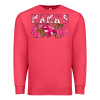 Cardinal valentines day mamas boy Premium Sweatshirt - texasbilliewilder