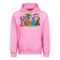 Fuchsia Pink it's in my dna Urban Hoodie - AdoDesignShop