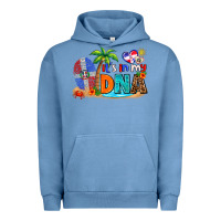 Pigment Pebble Blue it's in my dna Urban Hoodie - AdoDesignShop