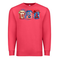 Cardinal usa mason jars Premium Sweatshirt - Zillion Design Studio