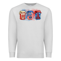 Dove Grey usa mason jars Premium Sweatshirt - Zillion Design Studio