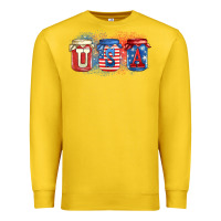 Lemon usa mason jars Premium Sweatshirt - Zillion Design Studio