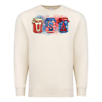 Sandshell usa mason jars Premium Sweatshirt - Zillion Design Studio