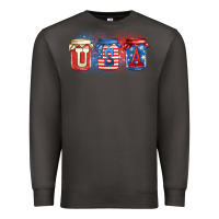 Smoke usa mason jars Premium Sweatshirt - Zillion Design Studio