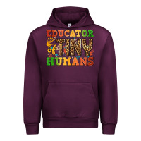 Mauve Wine educator of tiny humans Urban Hoodie - BundleAndBundleShop