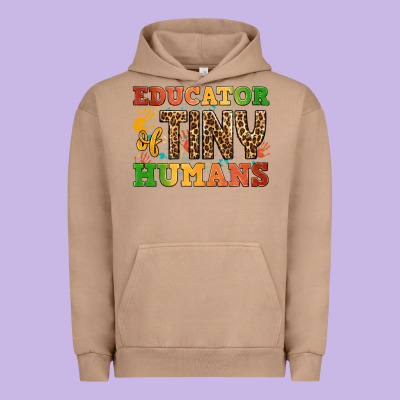 Educator Of Tiny Humans Urban Hoodie Designed By Bundleandbundleshop