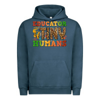 Pigment Midnight Navy educator of tiny humans Urban Hoodie - BundleAndBundleShop