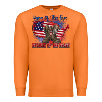 Carrot home of the free because of the brave Premium Sweatshirt - Zillion Design Studio