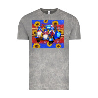 Cloud Rock American flag gnomes truck sunflowers star leopard glitter Vintage Tee - Artiststas