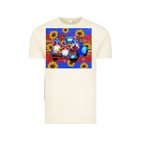 Vintage Arctic American flag gnomes truck sunflowers star leopard glitter Vintage Tee - Artiststas