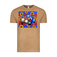 Vintage Camel American flag gnomes truck sunflowers star leopard glitter Vintage Tee - Artiststas