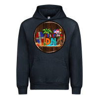 Navy Dominican Republic car coaster Urban Hoodie - AdoDesignShop