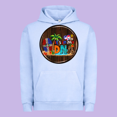 Dominican Republic Car Coaster Urban Hoodie Designed By Adodesignshop